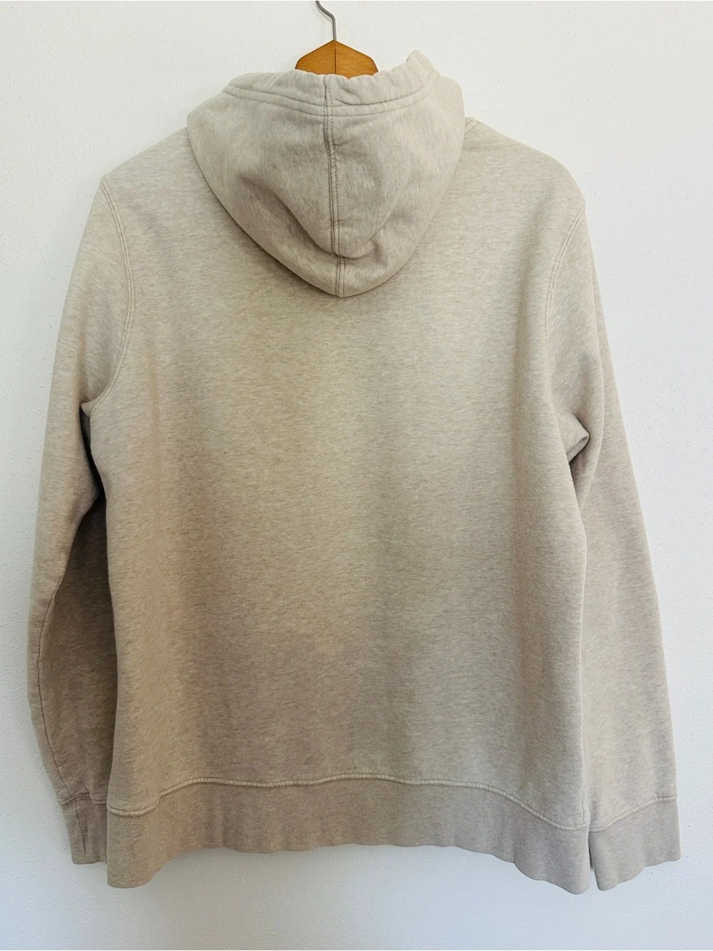 The North Face Men's Half Dome Pullover Hoodie Beige Large Gorpcore Sweatshirt